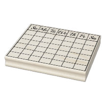 Calendar Month Customizable Check Board (Improved)