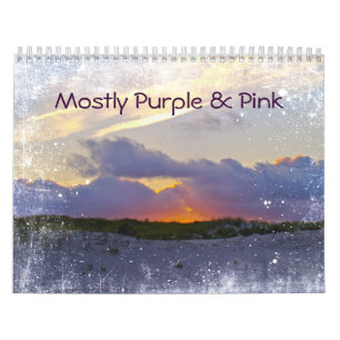 Calendar - Mostly Purple & Pink
