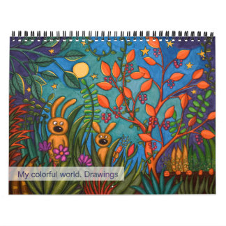 Calendar My colourful world 2016