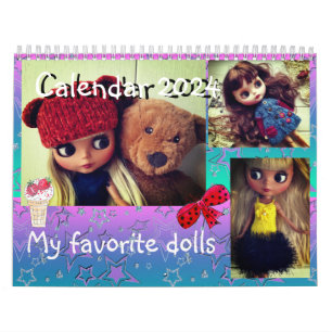 Calendar. My favorite dolls Calendar