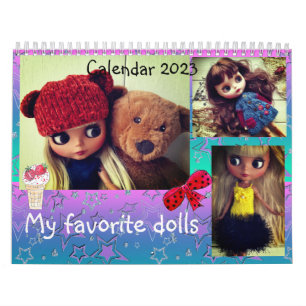 Calendar. My favorite dolls Calendar
