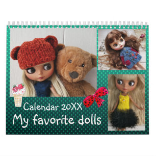 Calendar. My favourite dolls Calendar