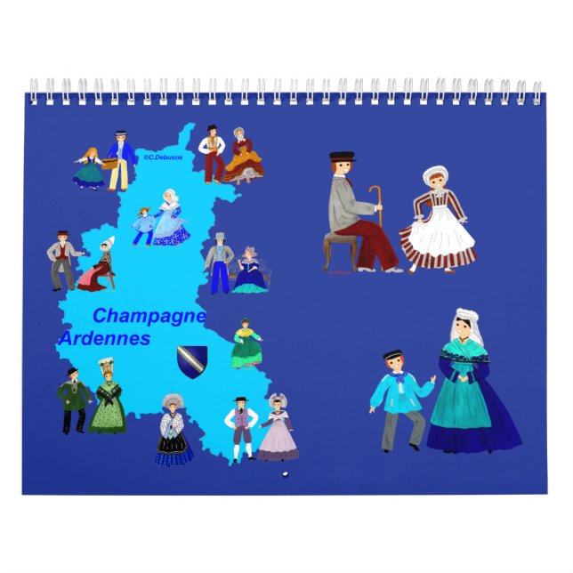 Calendar of Champagne-Ardennes, France (Cover)