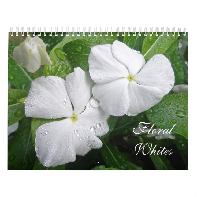 Calendar of Floral Whites (Cover)