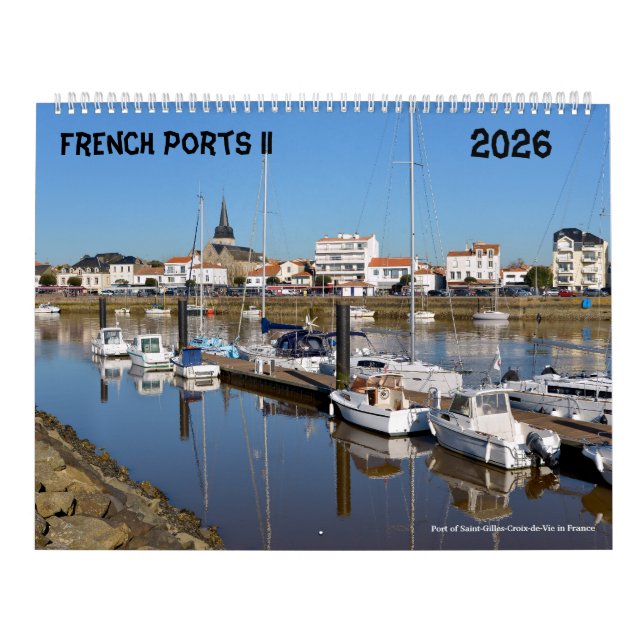 Calendar of french ports II 2026 (Cover)