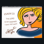 CALENDAR OF PSALMS<br><div class="desc">Calendar art is designed by Texas-based artist Sharon Augustin.
Sharon's goal is to provide encouragement through art.</div>
