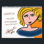 CALENDAR OF PSALMS<br><div class="desc">Calendar art is designed by Texas-based artist Sharon Augustin.
Sharon's goal is to provide encouragement through art.</div>