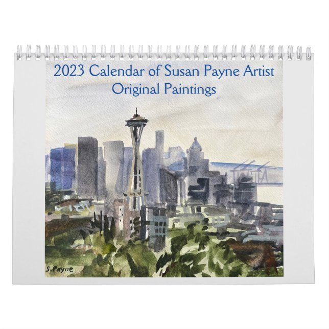 Calendar of Susan Payne Pacific Northwest Art (Cover)