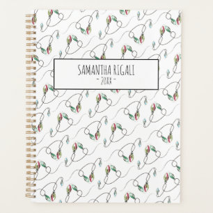 Calendar Planner Personalized Stylish Pattern