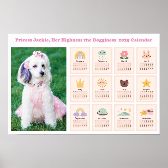 Calendar Poster (Front)