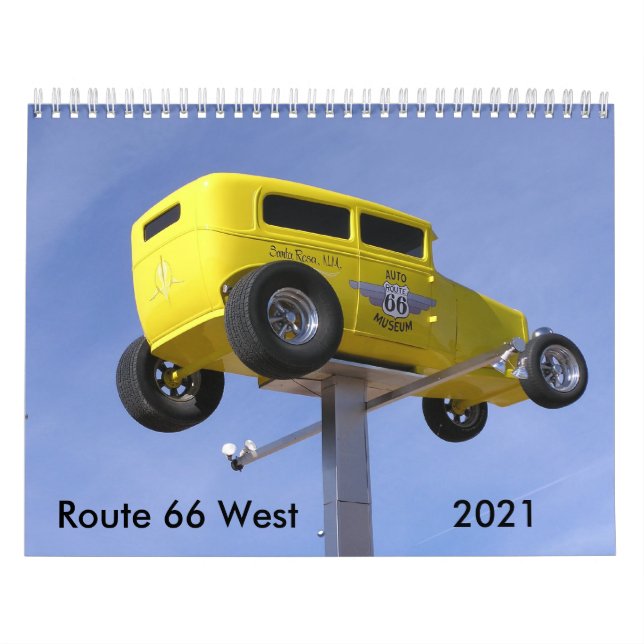 calendar - Route 66 West (Cover)