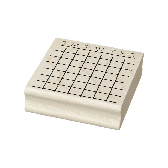calendar stamp. rubber stamp (Stamp)