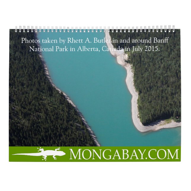 CALENDAR: Summer in Banff, the Canadian Rockies Calendar (Back)