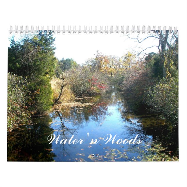Calendar - Water 'n Woods (Cover)