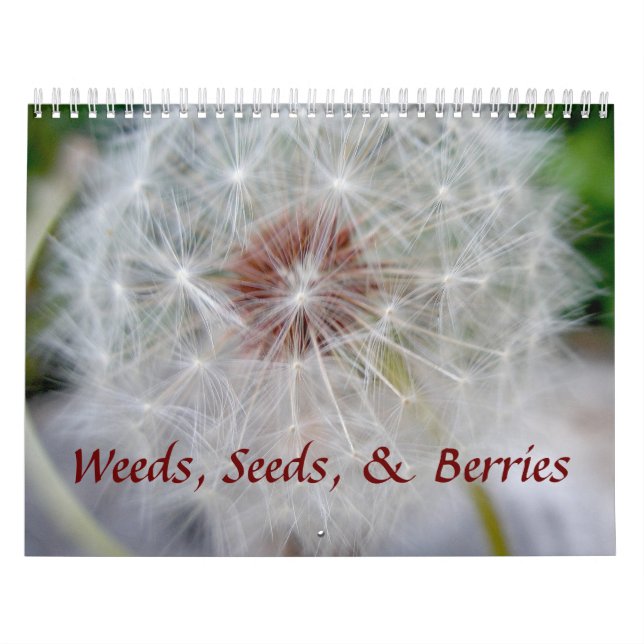 Calendar - Weeds Seeds & Berries (Cover)