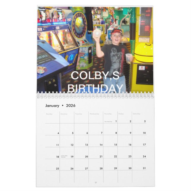 calenders calendar (Jan 2026)