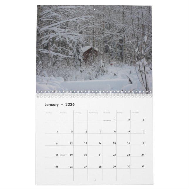 Calendrier (Jan 2026)