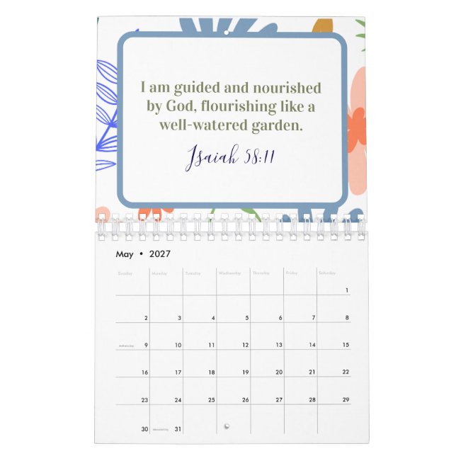 Calendrier (Mai 2027)