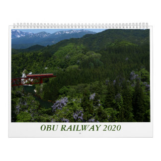 CALENDRIER 奥武鉄道カレンダー2020