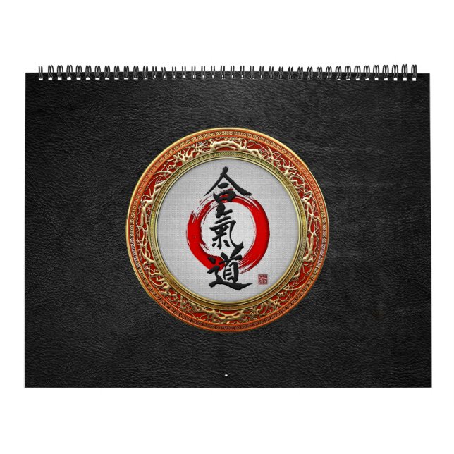 Calendrier [100] Calligraphie japonaise - Aikido (Protection)