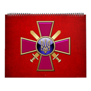 Calendrier [100] Emblème des forces terrestres ukrainiennes