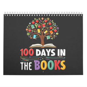 Calendrier 100 Jours dans les livres Jours de livre scolaire 