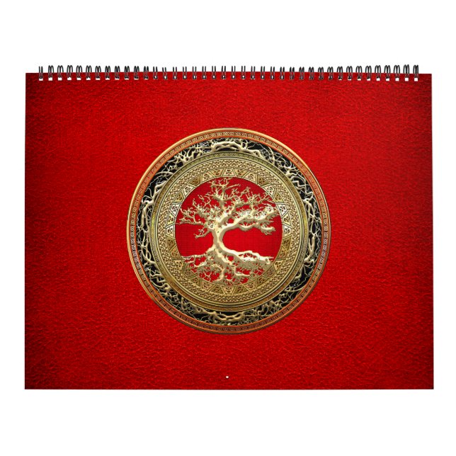 Calendrier [100] Treasure Trove : Celtic Tree of Life [Or] (Protection)