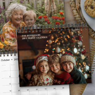 Calendrier 12 Mois 2026 Votre propre photo chaque