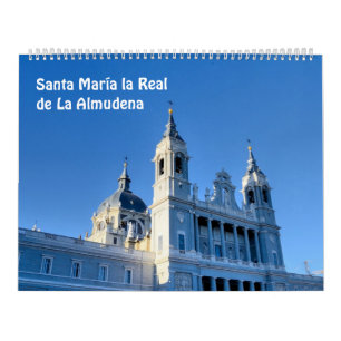 Calendrier 12 mois Père Noël Maria la Real de La Almudena