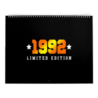 Calendrier 1992 Edition limitée