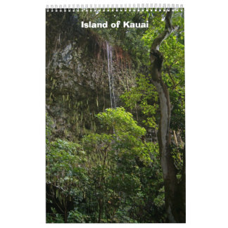 Calendrier 2007 :  Île de Kauai