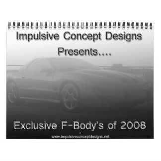 Calendrier 2008 de Fbody