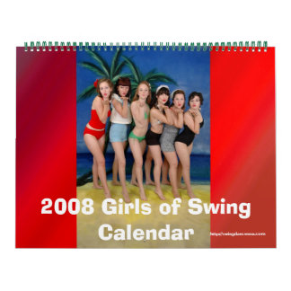 Calendrier 2008 des filles de neige