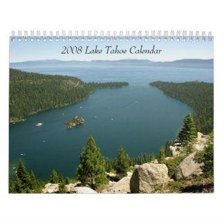 Calendrier 2008 du lac Tahoe