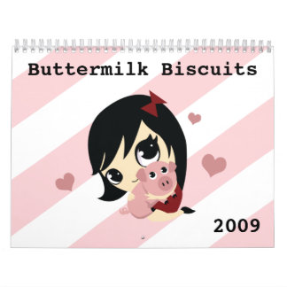 Calendrier 2009 de biscuits de babeurre