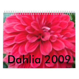 Calendrier 2009 de dahlia