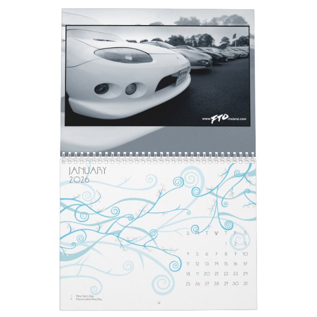 Calendrier 2009 de FTO Irlande - finale (Jan 2026)