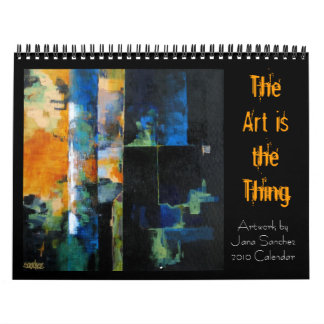 Calendrier 2010 d'art de Jana Sanchez