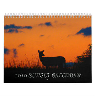 CALENDRIER 2010 DE COUCHER DU SOLEIL
