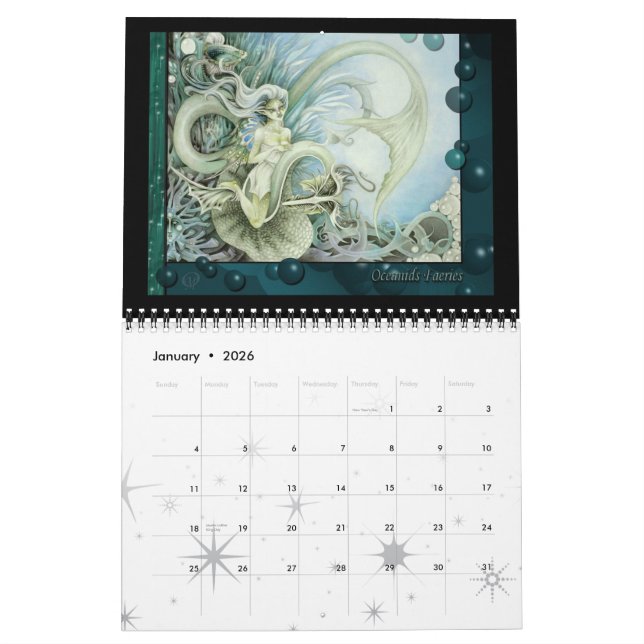 Calendrier 2010 de Magick de Faery (Jan 2026)