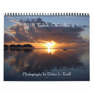 Calendrier 2010 du Tahiti