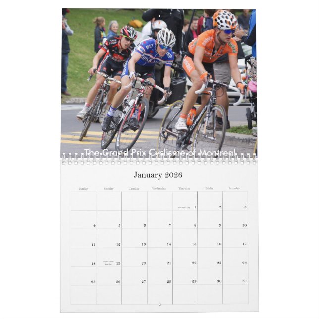 Calendrier 2011 de formation et de sorties (Jan 2026)