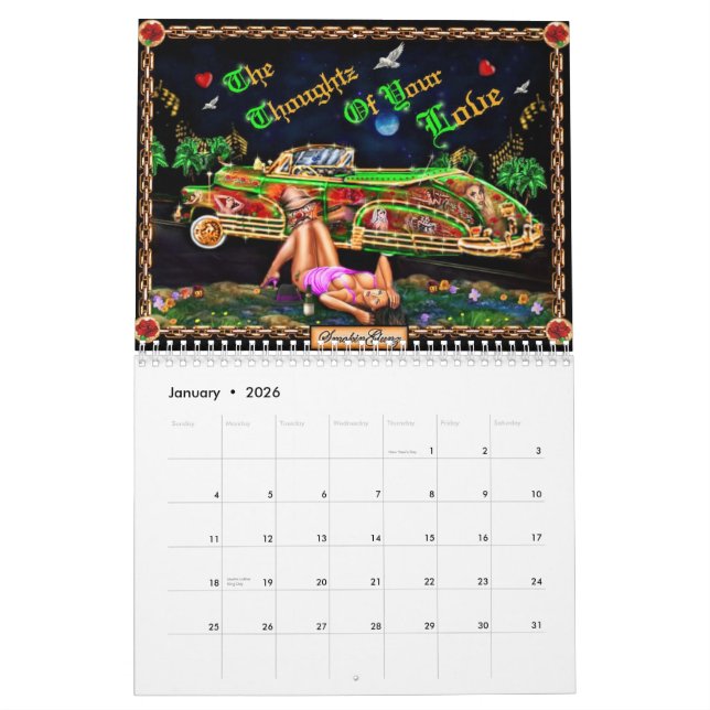 CALENDRIER 2011 DE LOWRIDER (Jan 2026)