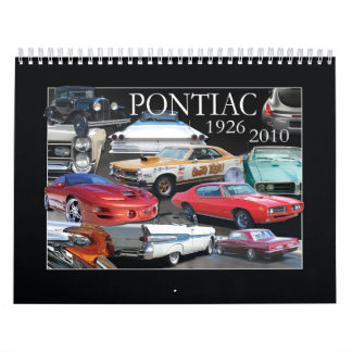 CALENDRIER 2011 DE PONTIAC