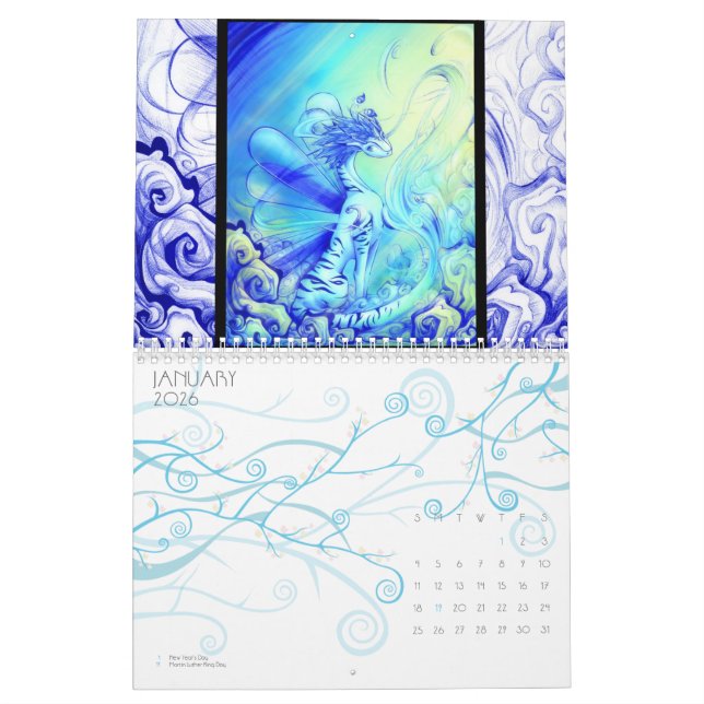 Calendrier 2011 d'imaginaire (Jan 2026)