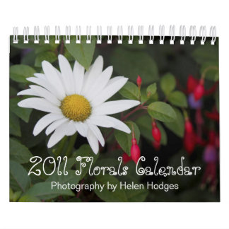Calendrier 2011 floral