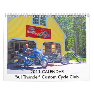 CALENDRIER 2011 "tout le tonnerre" Cyc fait sur