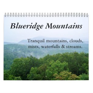 Calendrier 2011 : Tranquille Blue Ridge Mountains