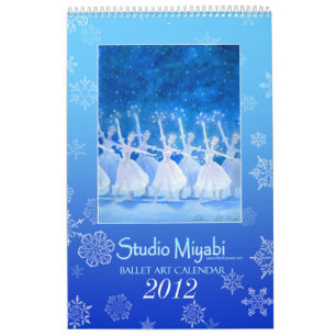 Calendrier 2012 d'art de ballet