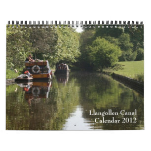 Calendrier 2012 de canal de Llangollen